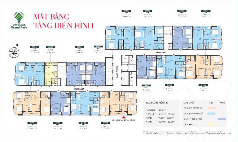 mặt bằng thiết kế The Empire Beverly Vinhomes