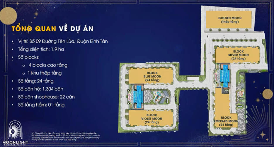 mặt bằng căn hộ Moonlight Centre Point