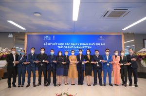 Lễ ký kết Đại lý phân phối The Grand Manhattan khu vực phía nam