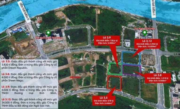 kỷ lục giá đất Thủ Thiêm TP HCM