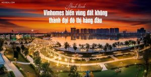 vinhomes ocean park từ khu đất trống