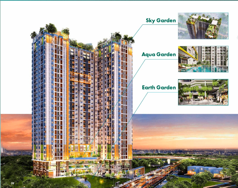 mặt bằng thông tin Phú Đông Sky Garden