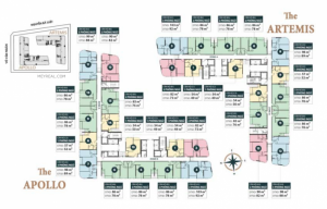 mặt bằng King Crown Infinity