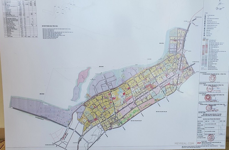 Quy hoạch 1/2000 Khu đô thị Bắc Vũng Tàu