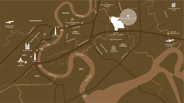 đánh giá vị tri The Global City