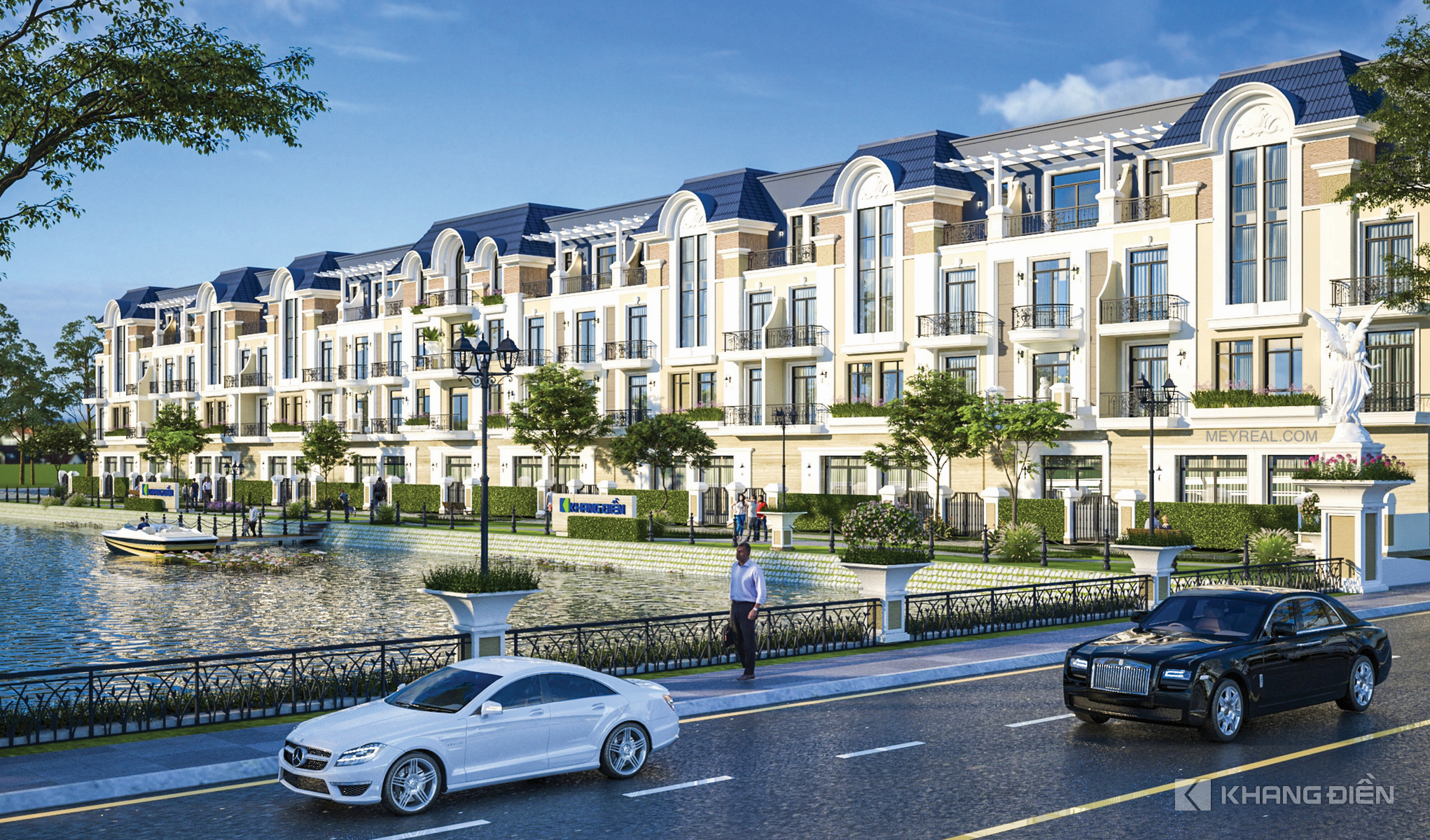 Biệt thự và nhà phố The Solina Khang Điền, Bình Chánh