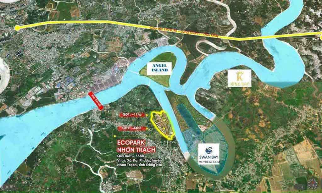 Bản đồ Vị trí Eco Village Saigon River