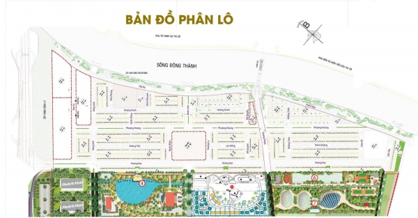 mặt bằng Mekong City