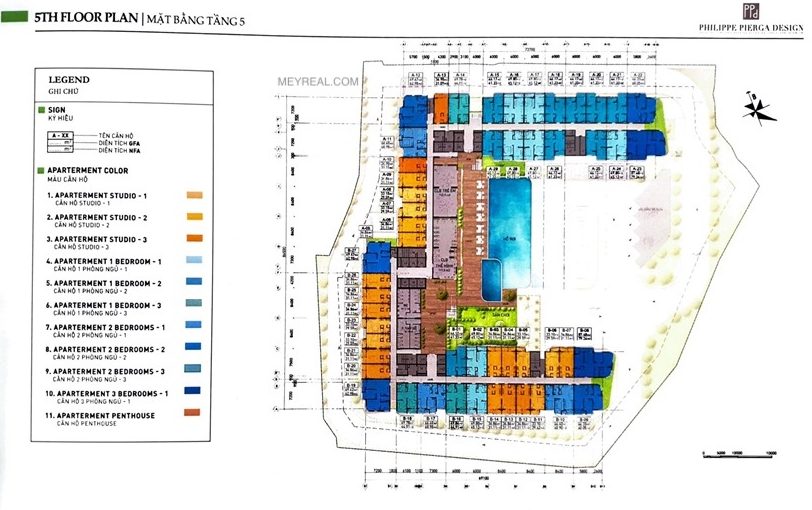 mặt bằng Miami Homes Vũng Tàu
