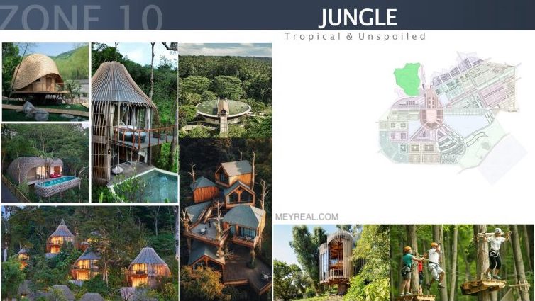 PHÂN KHU KIẾN TRÚC THIẾT KẾ JUNGLE NOVAWORLD MŨI NÉ