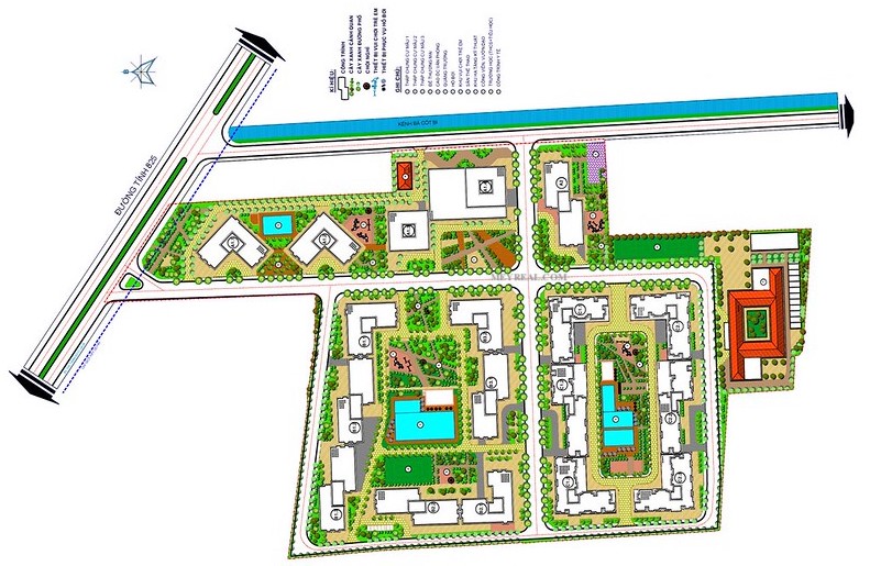mặt bằng dự án THE WIN CITY