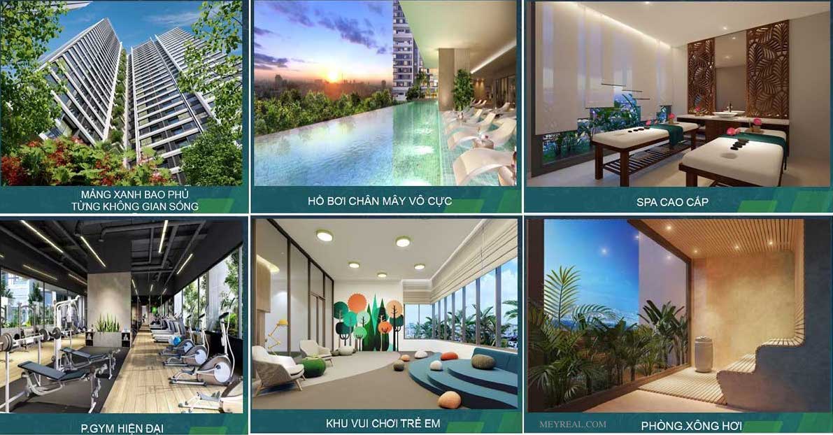 các tiện ích opal luxury dĩ an