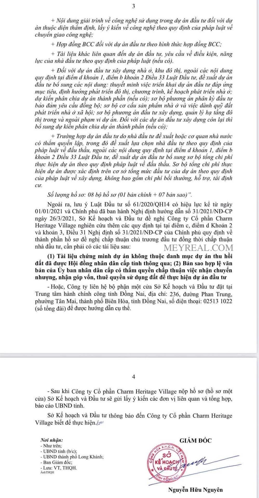 Charm Group làm dự án Charm Heritage Village Long Khánh