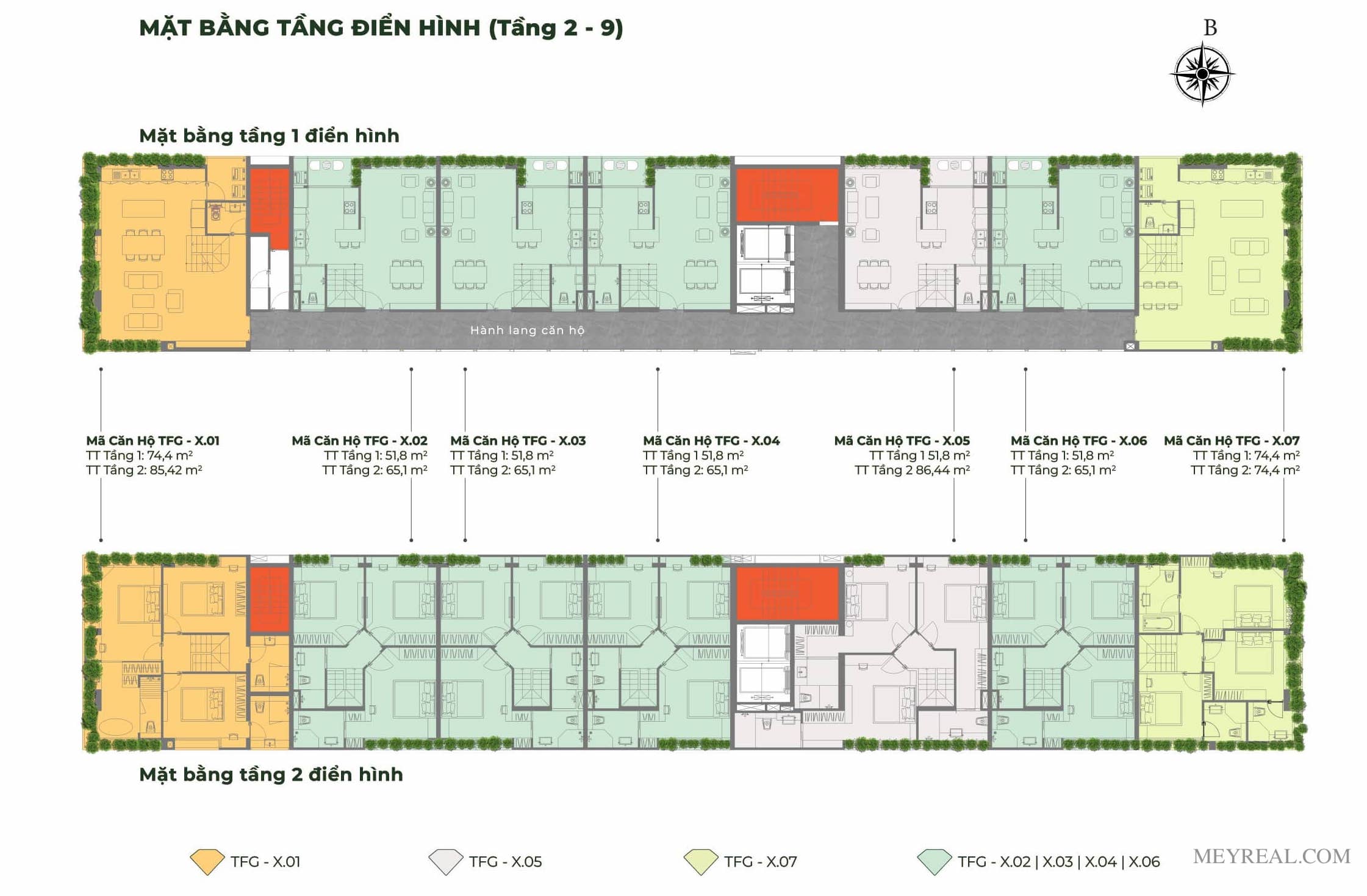 MẶT BẰNG THE FOREST GEM