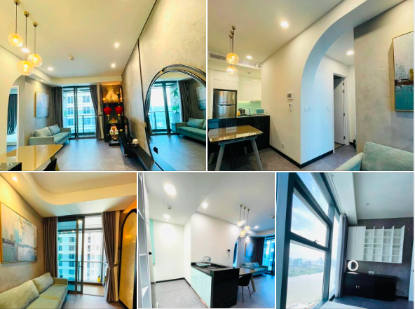 bên trong căn hộ sunwah pearl bình thạnh