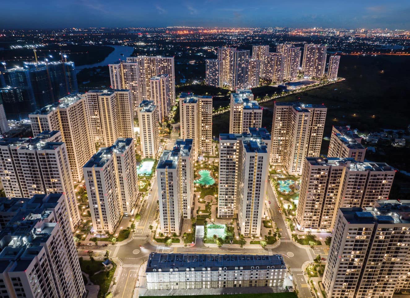 ảnh đẹp The Origami Vinhomes Grand Park