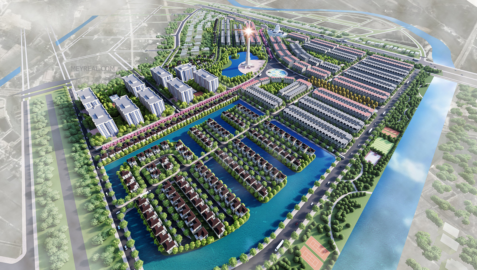 DỰ ÁN Khu đô thị Yên Bình, TAM ĐIỆP