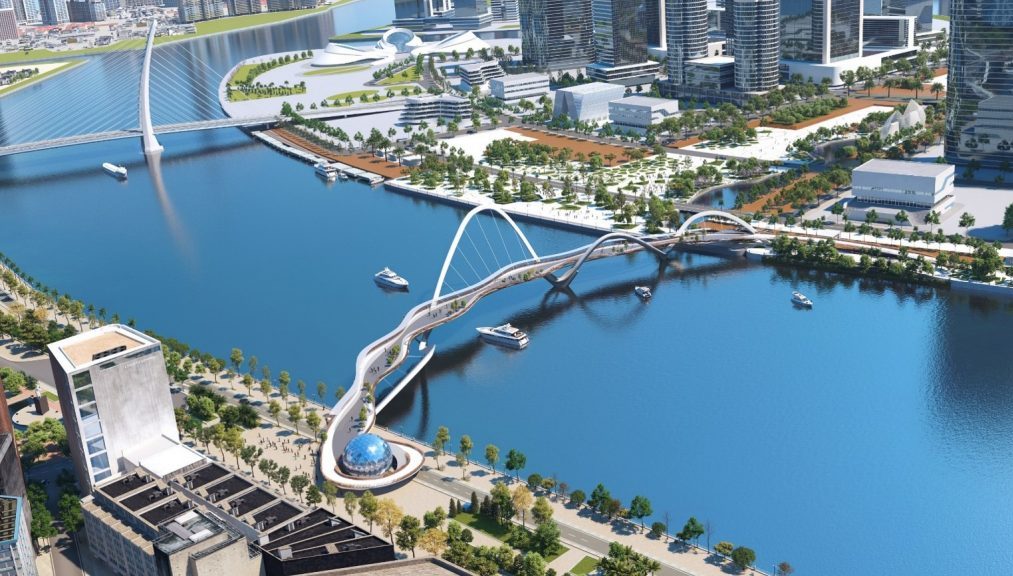 Cầu đi bộ Thủ Thiêm