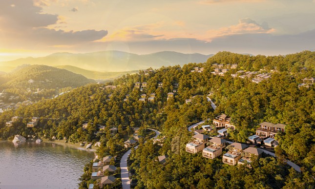 kiến trúc cảnh quan the forest villas