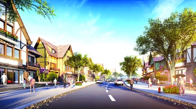 khu làng Eguisheim Le Paradis de Dalat