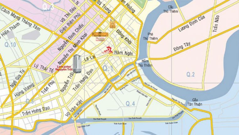 Vị trí Lancaster Legacy Nguyễn Trãi