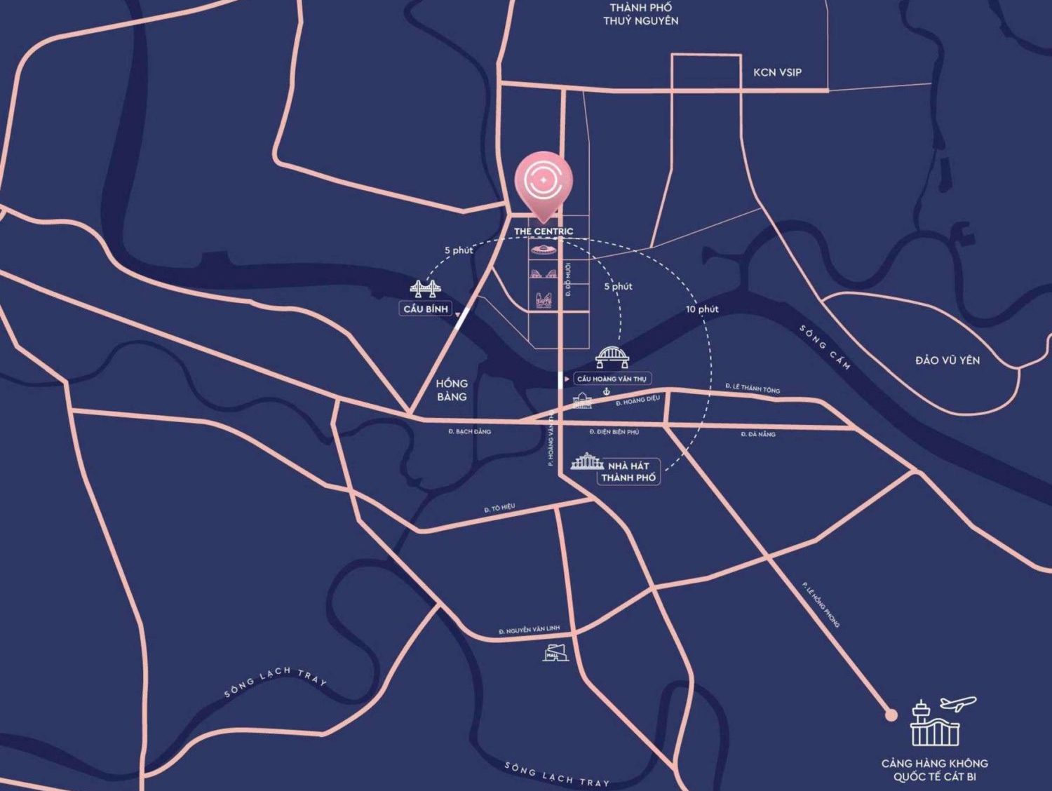 vị trí masteri hải phòng