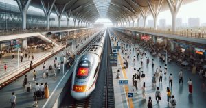 phối cảnh tàu cao tốc bắc nam