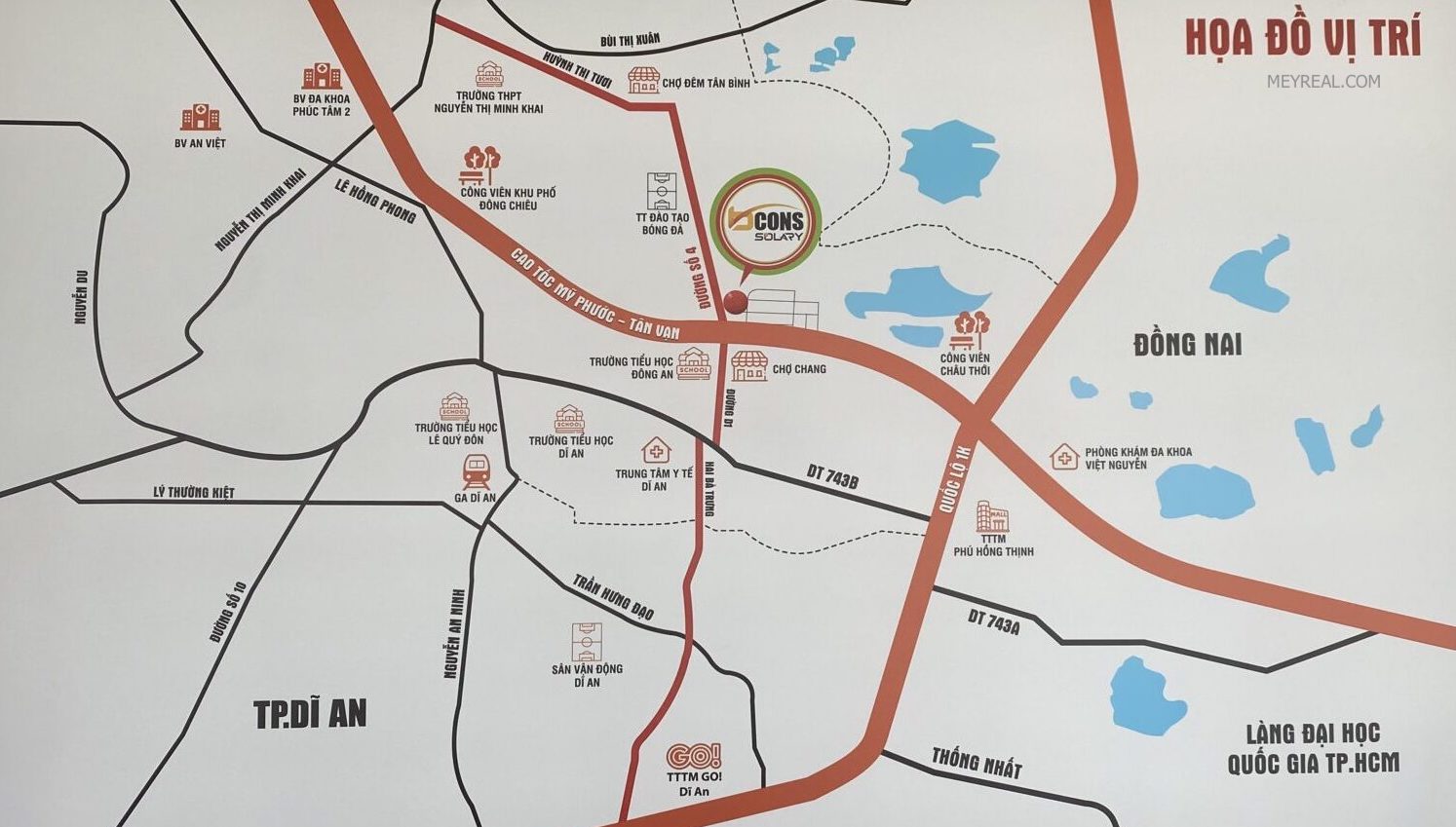 vị trí bcons tân đông hiệp