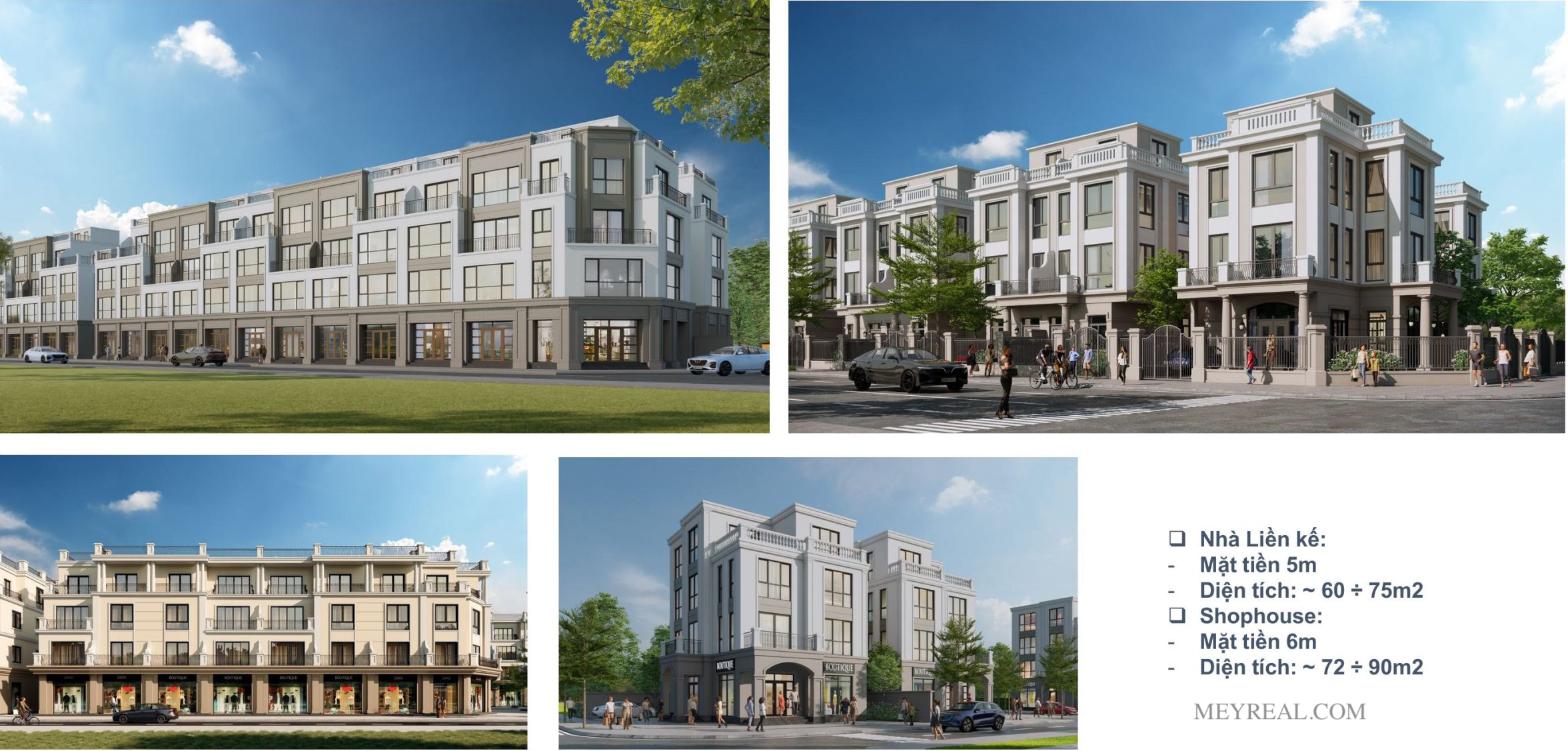 Nhà phố Vinhomes Green City