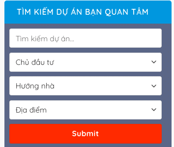 Tìm kiếm dự án trên Meyreal.com