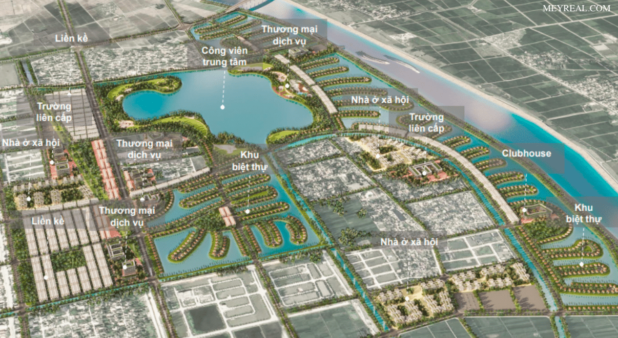 mặt bằng quy hoạch vinhomes harmony hoa lư, ninh bình