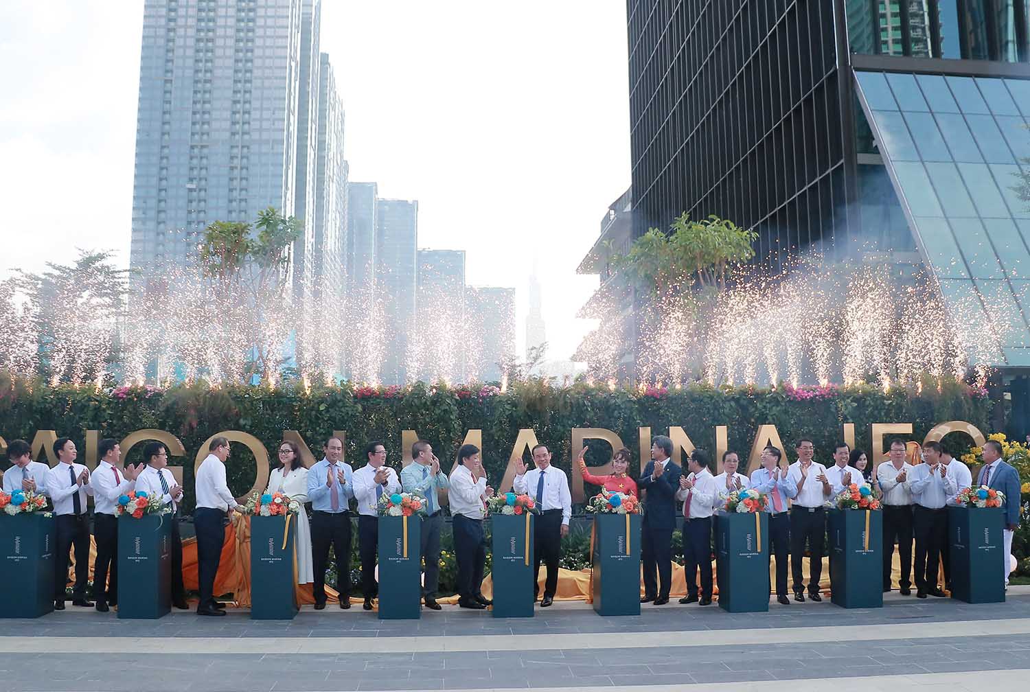 Khánh thành Saigon Marina IFC - Trung tâm tài chính quốc tế tại TP HCM.