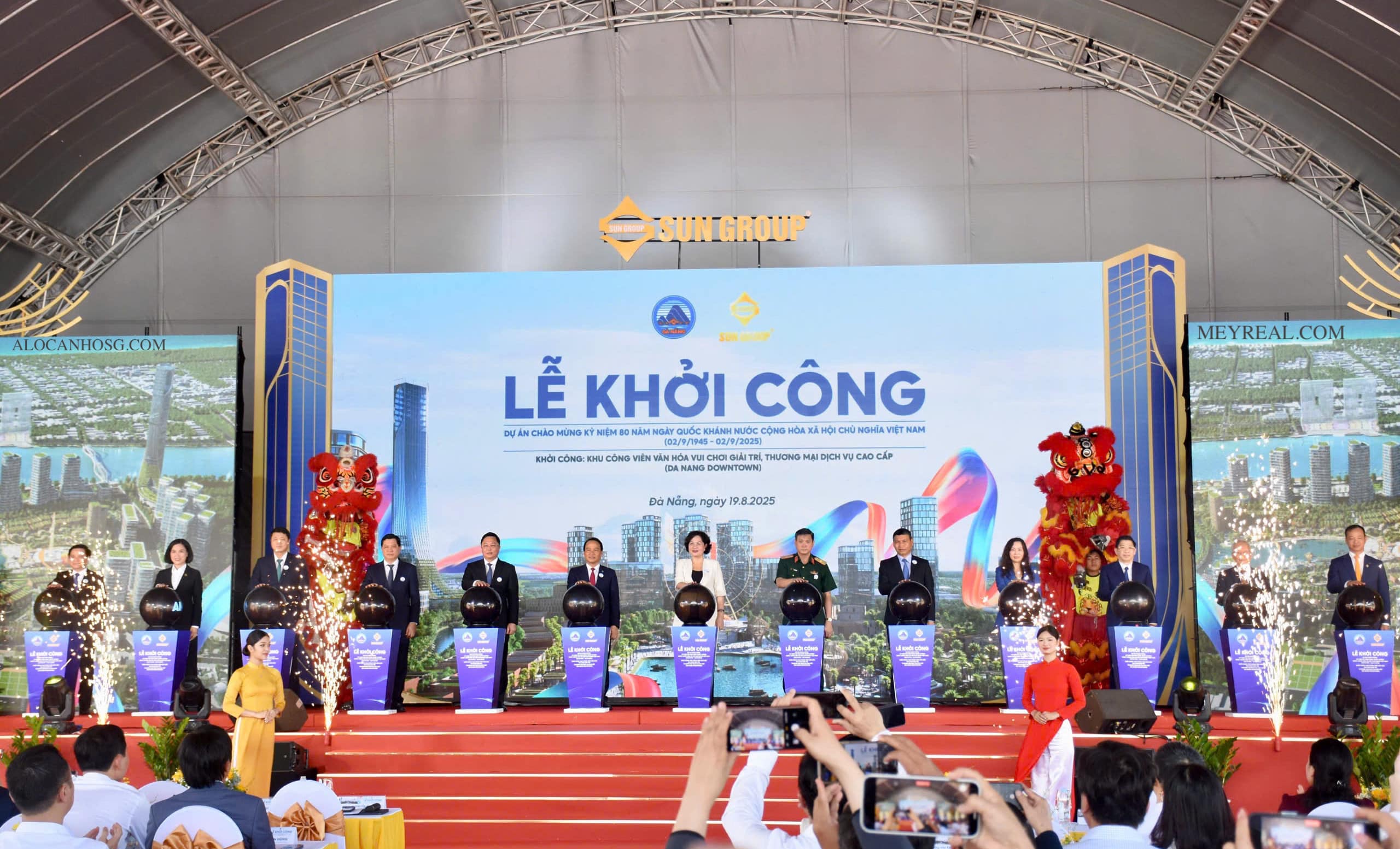 khởi công dự án Da Nang Downtonw. Tiến độ 8/2025